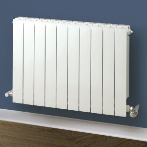 Rads 2 Rails Holborn 97 White Aluminium Radiator 407 x 1060mm