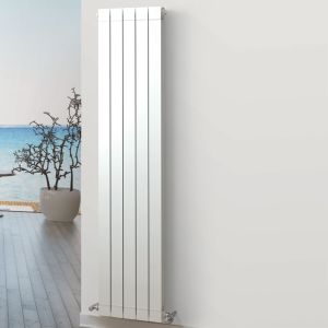 Rads 2 Rails Holborn White Aluminium Radiator 1466 x 260mm