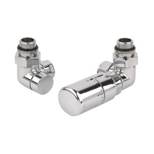 Rads 2 Rails Stratford Chrome Corner Thermostatic Radiator Valves