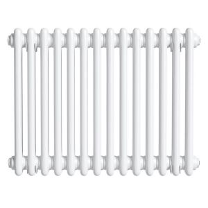 Rads 2 Rails Fitzrovia White 2 Column Radiator 500 x 622mm