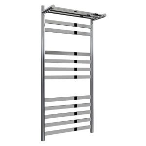 Reina Alento Polished Stainless Steel Designer Towel Rail 1120 x 530mm