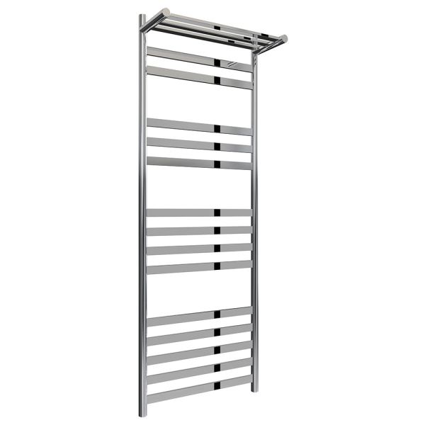 Reina Alento Polished Stainless Steel Designer Towel Rail 1450 x 530mm