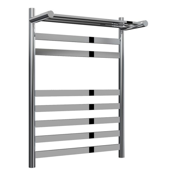 Reina Alento Polished Stainless Steel Designer Towel Rail 720 x 530mm