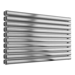 Reina Artena Brushed Stainless Steel Double Designer Radiator 590 x 1000mm