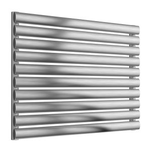 Reina Artena Brushed Stainless Steel Single Designer Radiator 590 x 800mm