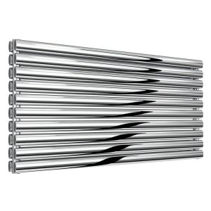 Reina Artena Polished Stainless Steel Double Designer Radiator 590 x 1200mm