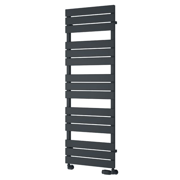 Reina Avola Anthracite Designer Towel Rail 1424 x 500mm