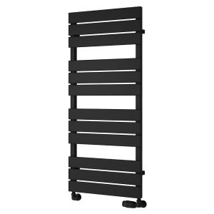 Reina Avola Black Designer Towel Rail 1124 x 500mm