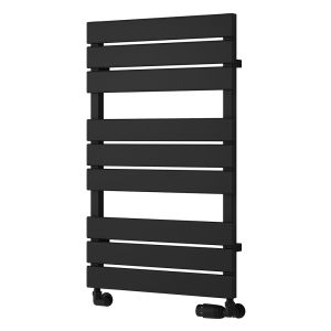 Reina Avola Black Designer Towel Rail 823 x 500mm