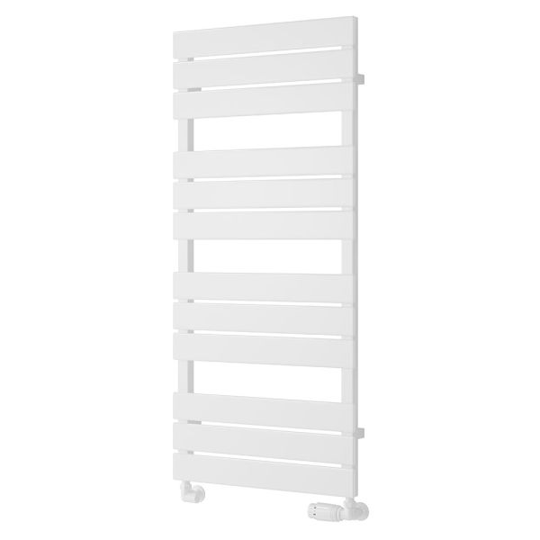 Reina Avola White Designer Towel Rail 1124 x 500mm