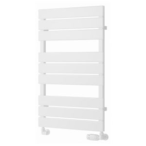 Reina Avola White Designer Towel Rail 823 x 500mm