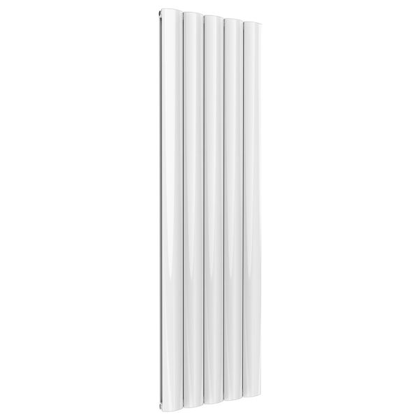 Reina Belva White Double Panel Designer Radiator 1800 x 516mm