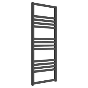 Reina Bolca Anthracite Designer Towel Rail 1200 x 485mm