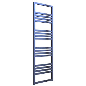 Reina Bolca Satin Blue Designer Towel Rail 1530 x 485mm