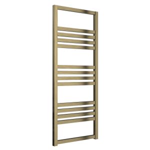 Reina Bolca Satin Bronze Designer Towel Rail 1200 x 485mm