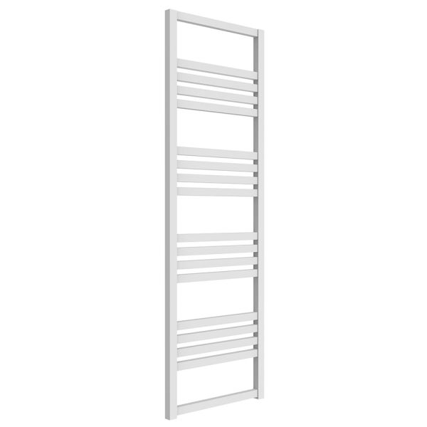 Reina Bolca White Designer Towel Rail 1530 x 485mm