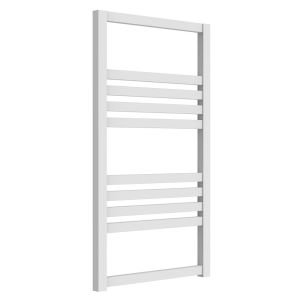 Reina Bolca White Designer Towel Rail 870 x 485mm