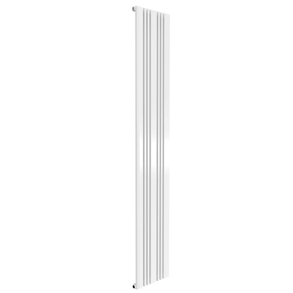 Reina Bonera White Designer Radiator 1800 x 324mm