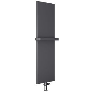 Reina Borda Textured Anthracite Designer Radiator 1800 x 540mm