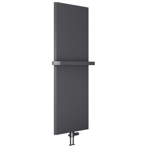 Reina Borda Textured Anthracite Designer Radiator 1800 x 640mm