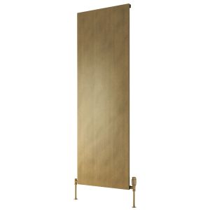 Reina Brenta Brass Designer Radiator 1800 x 608mm