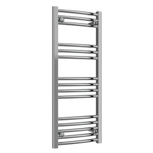 Reina Capo Chrome Curved Towel Rail 1000 x 400mm