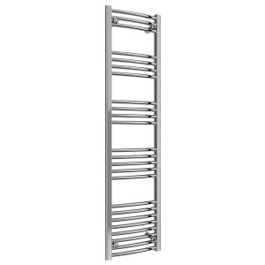 Reina Capo Chrome Curved Towel Rail 1800 x 400mm