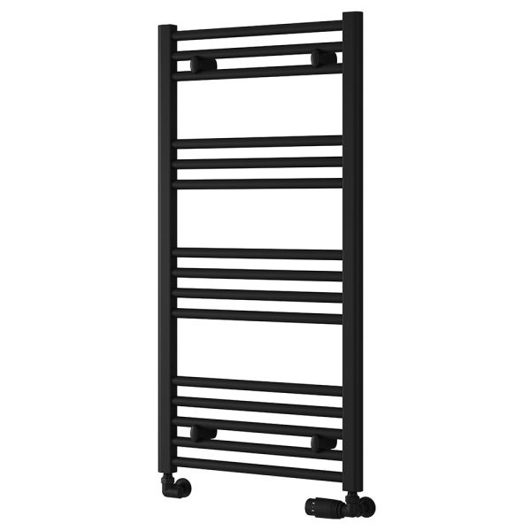 Reina Capo Black Towel Rail 1000 x 500mm