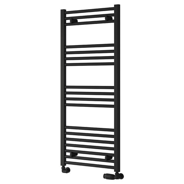 Reina Capo Black Towel Rail 1200 x 500mm