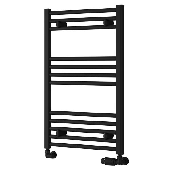 Reina Capo Black Towel Rail 800 x 600mm