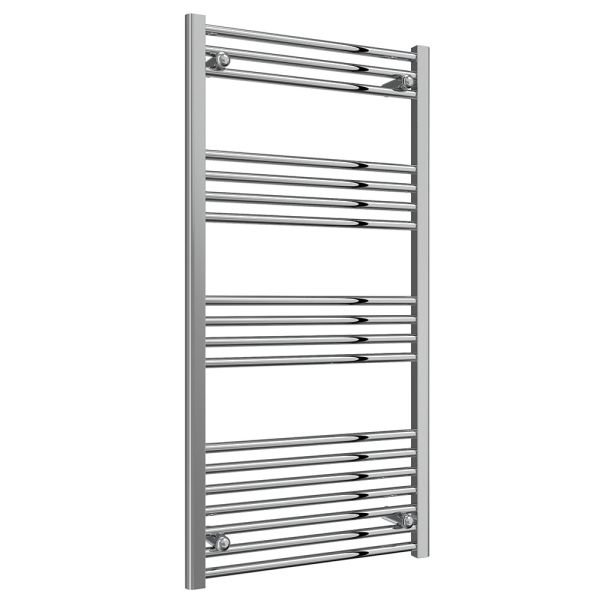 Reina Capo Chrome Towel Rail 1200 x 600mm