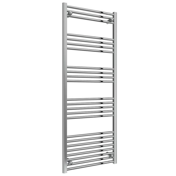 Reina Capo Chrome Towel Rail 1800 x 600mm