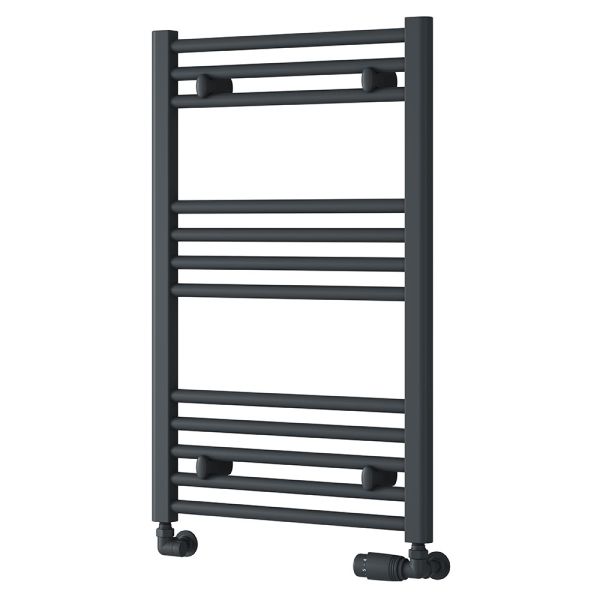 Reina Capo Anthracite Towel Rail 800 x 600mm