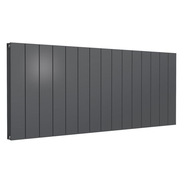 Reina Casina Anthracite Double Panel Designer Radiator 600 x 1420mm