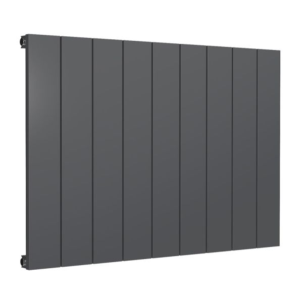 Reina Casina Anthracite Single Panel Designer Radiator 600 x 850mm