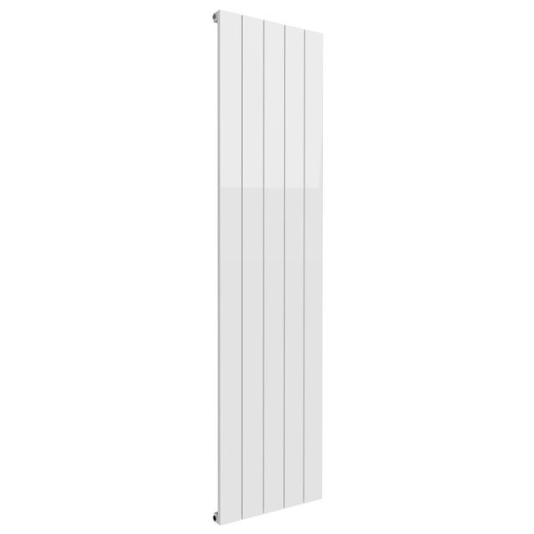 Reina Casina White Single Panel Designer Radiator 1800 x 470mm