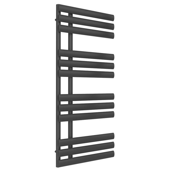 Reina Chisa Anthracite Designer Towel Rail 1130 x 500mm