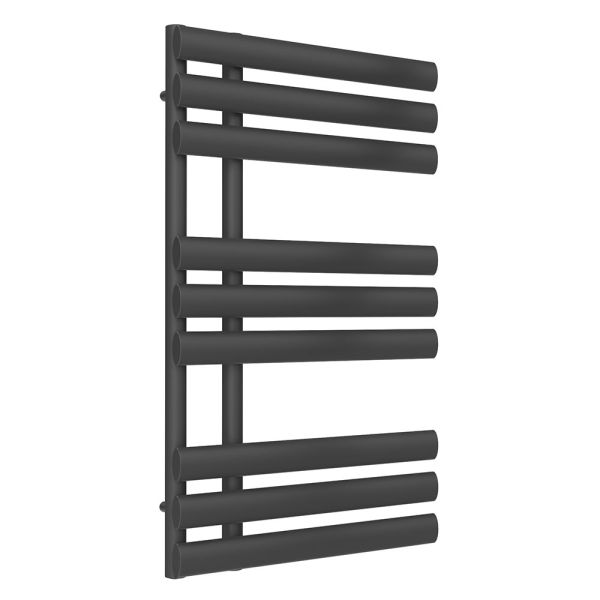 Reina Chisa Anthracite Designer Towel Rail 820 x 500mm