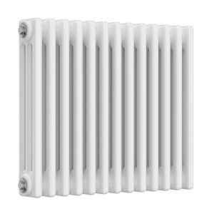 Reina Colona White 3 Column Radiator 500 x 605mm