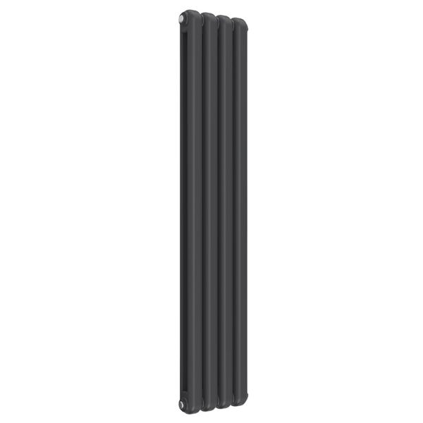 Reina Coneva Anthracite Designer Radiator 1500 x 300mm