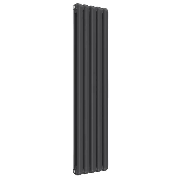 Reina Coneva Anthracite Designer Radiator 1500 x 370mm