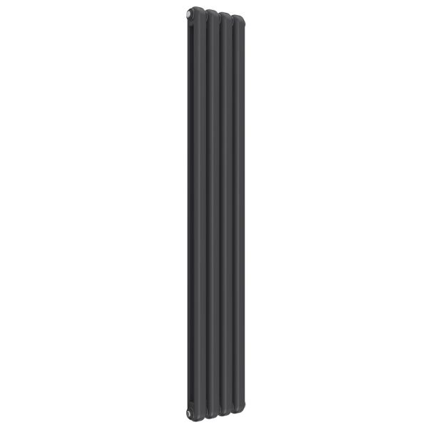 Reina Coneva Anthracite Designer Radiator 1800 x 300mm