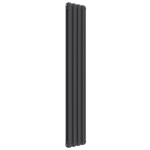 Reina Coneva Anthracite Designer Radiator 1800 x 300mm