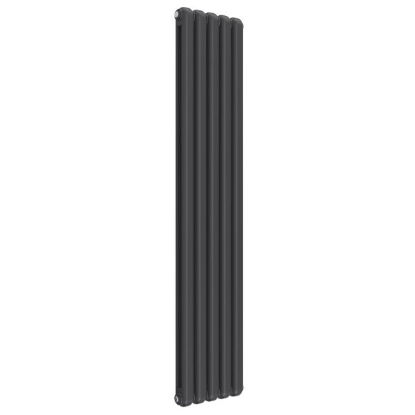 Reina Coneva Anthracite Designer Radiator 1800 x 370mm