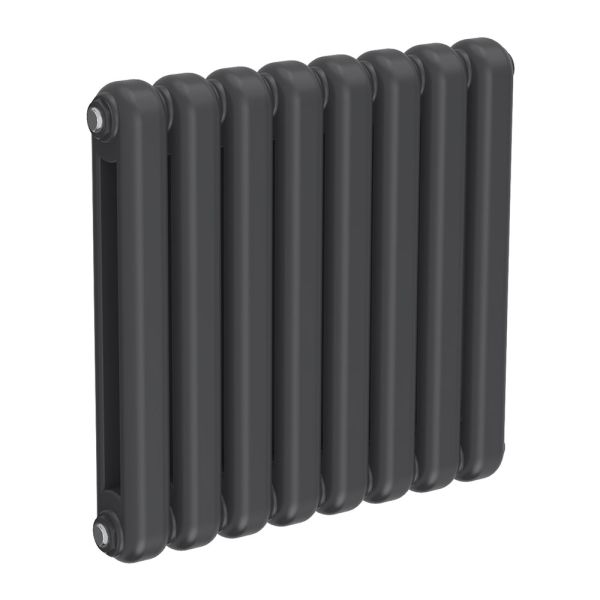 Reina Coneva Anthracite Designer Radiator 550 x 580mm