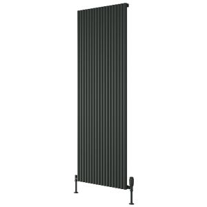 Reina Delia Anthracite Designer Radiator 1800 x 400mm