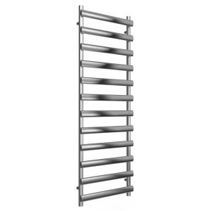 Reina Deno Brushed Stainless Steel Designer Towel Rail 1488 x 500mm