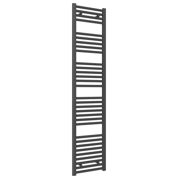 Reina Diva Anthracite Towel Rail 1800 x 400mm