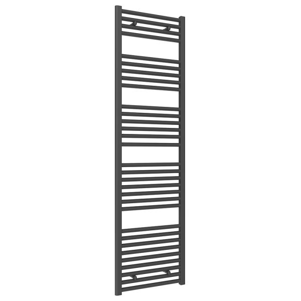 Reina Diva Anthracite Towel Rail 1800 x 500mm