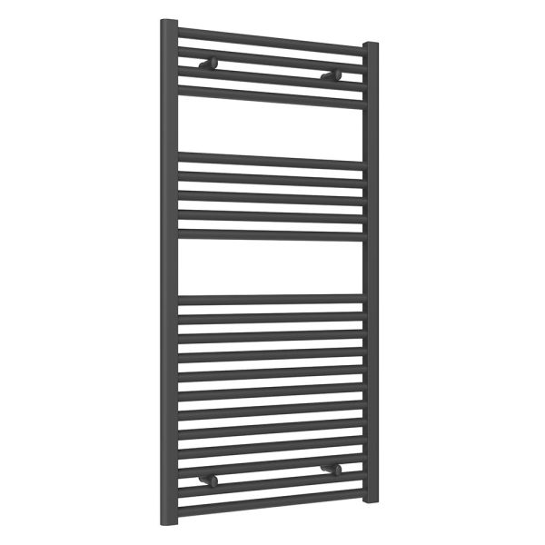 Reina Diva Anthracite Towel Rail 1200 x 600mm